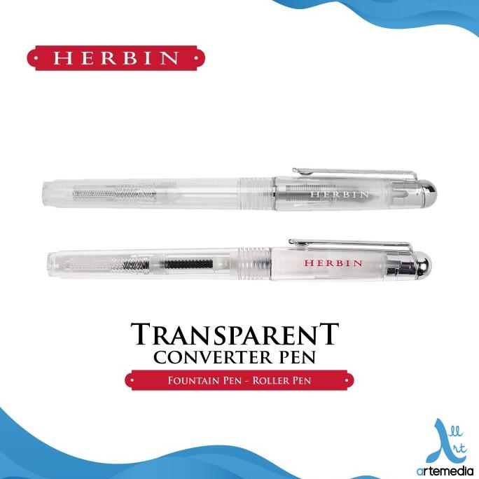 

[[COD]] Pulpen Isi Ulang Herbin Transparent Converter Pen Roller Fountain Pen SPECIAL Kode 412