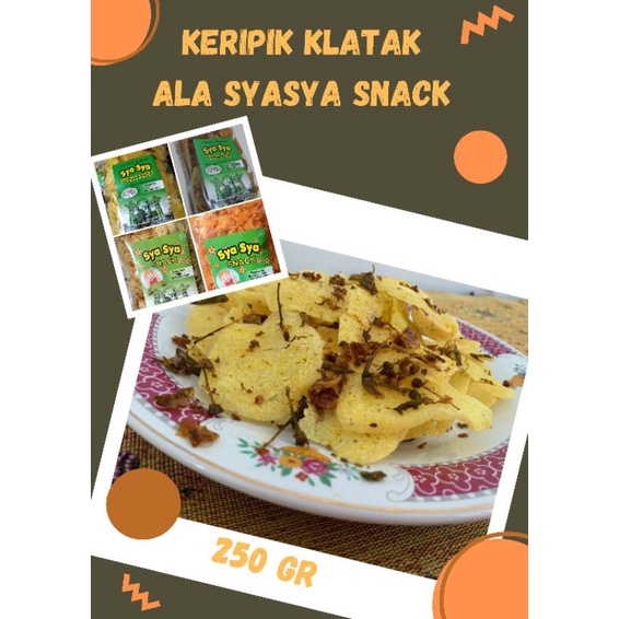 

Klatak / Klotak SyaSya Snack Khas Banjarnegara