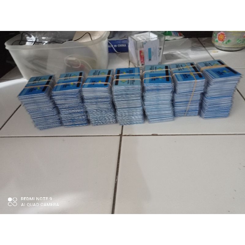 Cetak Id Card Member Kartu Member PVC Card Member Card Custom Card - 2 sisi
