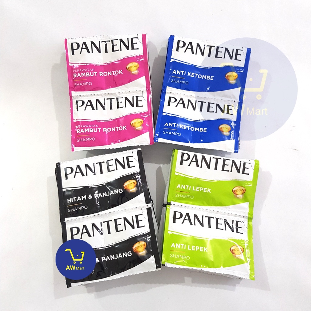 SHAMPOO PANTENE ORIGINAL SACHET RENCENG 12'S X 9 ML - PANTENE ORIGINAL - PANTENE ANTI KETOMBE, ANTI LEPEK, HITAM PANJANG, RAMBUT RONTOK