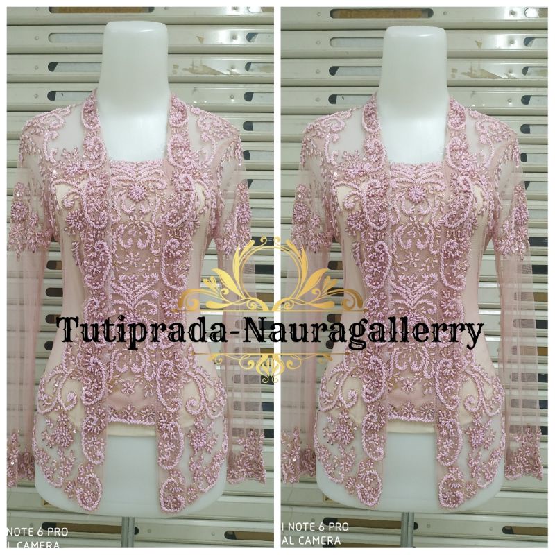 atasan kebaya payet NYONYA KUTU BARU+LONGTORSO NUDE TERMURAH Bisa COD