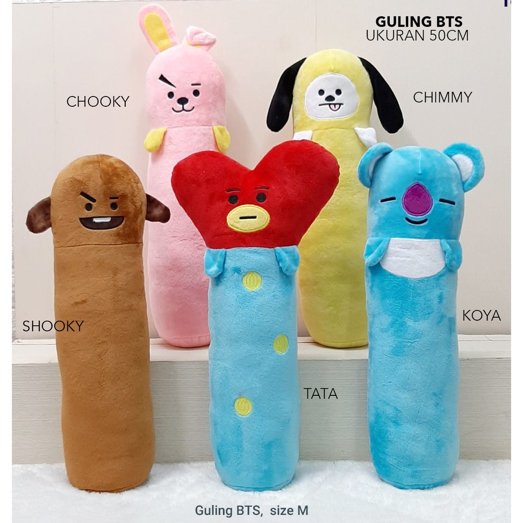 Bantal Guling Cute bantal boneka cooky koya shooky tata chimmy