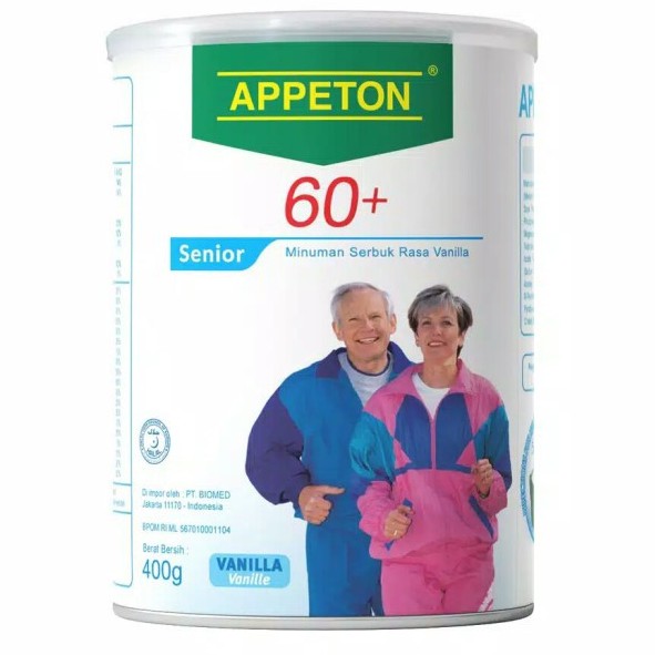 

APPETON SENIOR 60 PLUS VANILA 400G