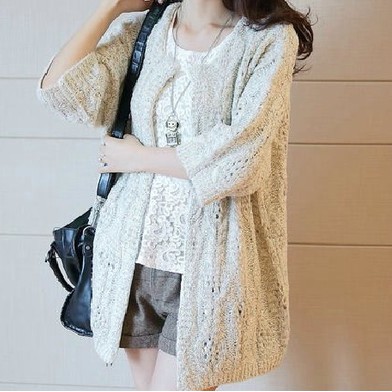 sweater panjang rajut baju  wanita korea  hangat long john 