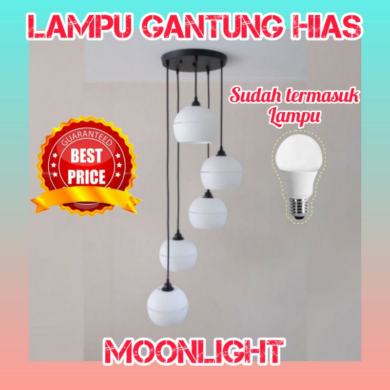 Lampu Gantung Hias / Lampu Hias Moonlight