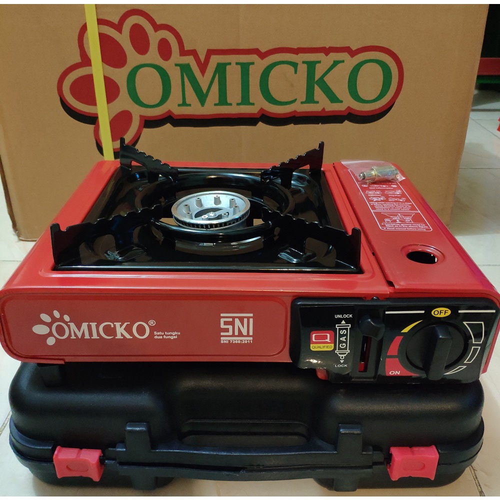 [COD] KOMPOR GAS YAMAKAWA PORTABLE 2 IN 1 - KOMPOR GAS BISA GAS ELPIJI DAN GAS KALENG