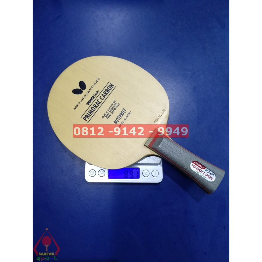 BET TERLARIS PINGPONG TENIS MEJA BUTTERFLY PRIMORAC CARBON