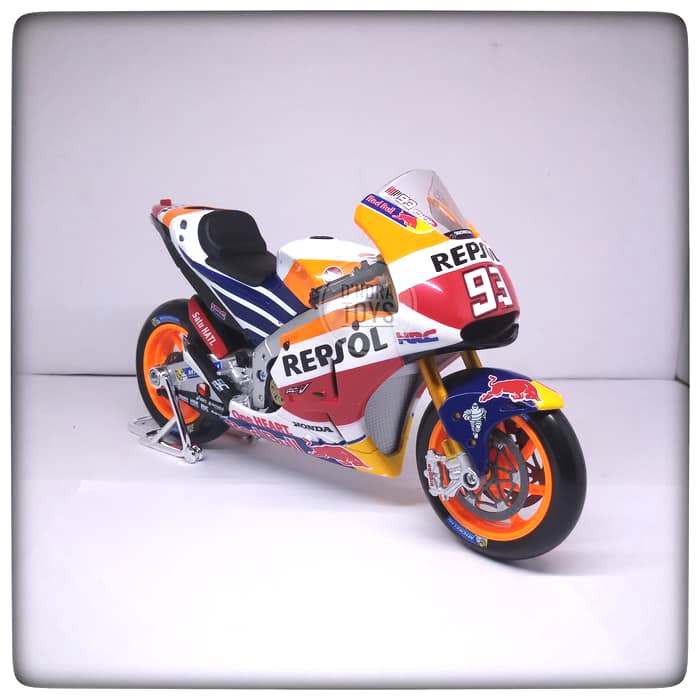 Diecast Miniatur Motogp Honda Repsol Marquez 2017