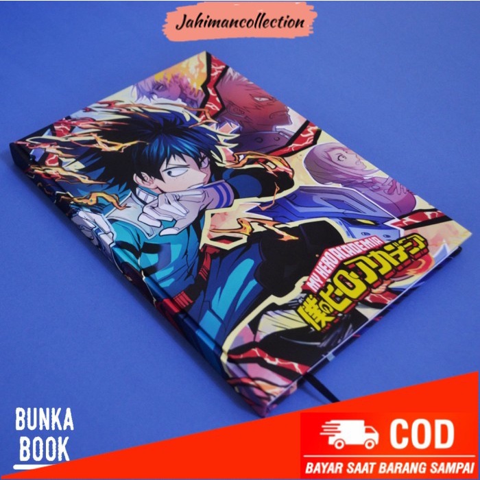 

✨ BISA COD ✨ Note Book Anime Boku no Hero Academia B Hardcover A5