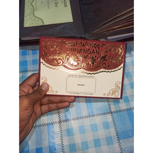Undangan Nikah Hardcover || Undangan Nikah Murah