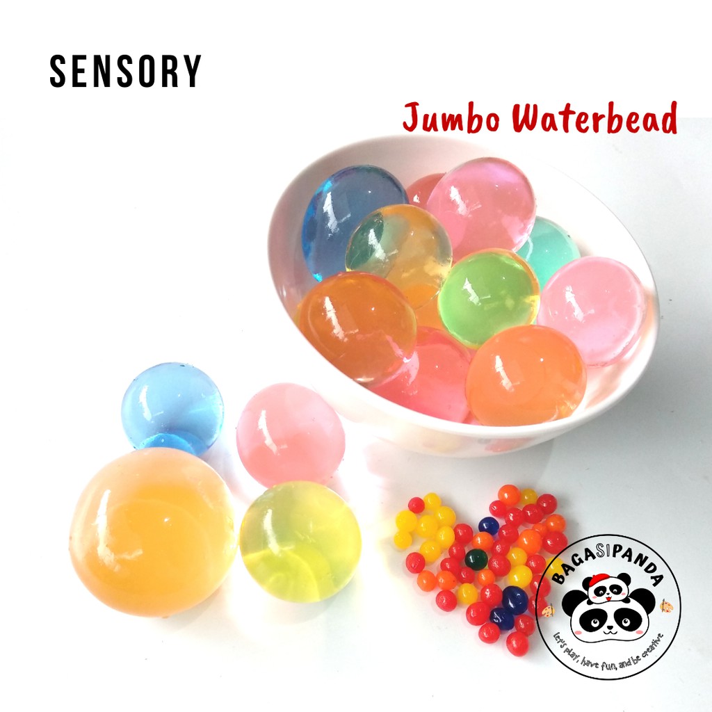 Jual Jumbo Waterbeads / Water bead jumbo / Orbeez ukuran besar