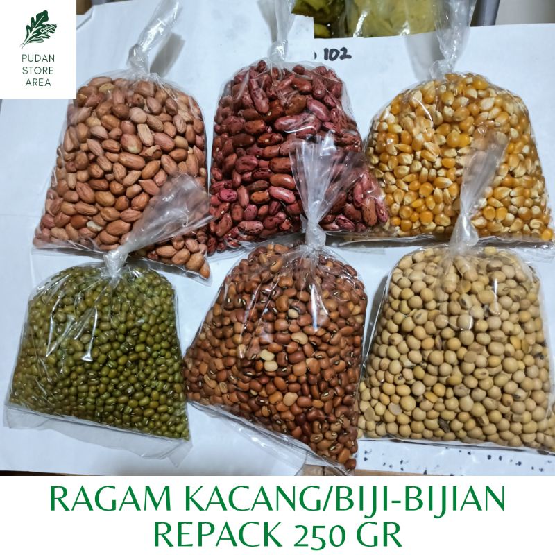 

RAGAM KACANG ATAU BIJI-BIJIAN REPACK 250 GRAM