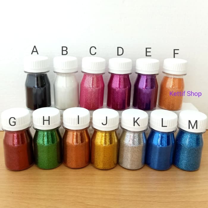 

Serbuk Glitter bubuk glitter powder glitter 30gr