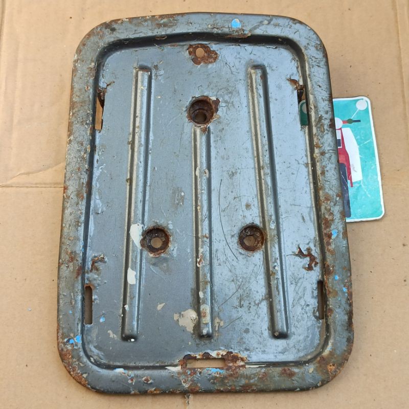 tatakan jok sadel belakang vespa super sprint ori original second bekas