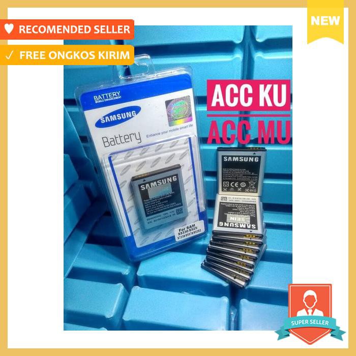 Baterai battery samsung s5330 / s525 / s7230 / s5570 / s5282 ori 99% - baterai handphone