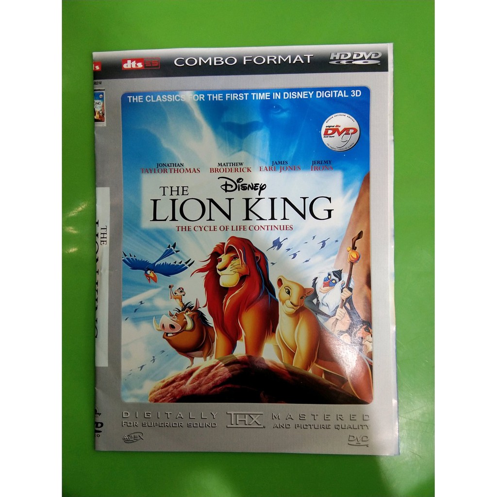PROMO KASET dvd anak kartun animasi Lion king