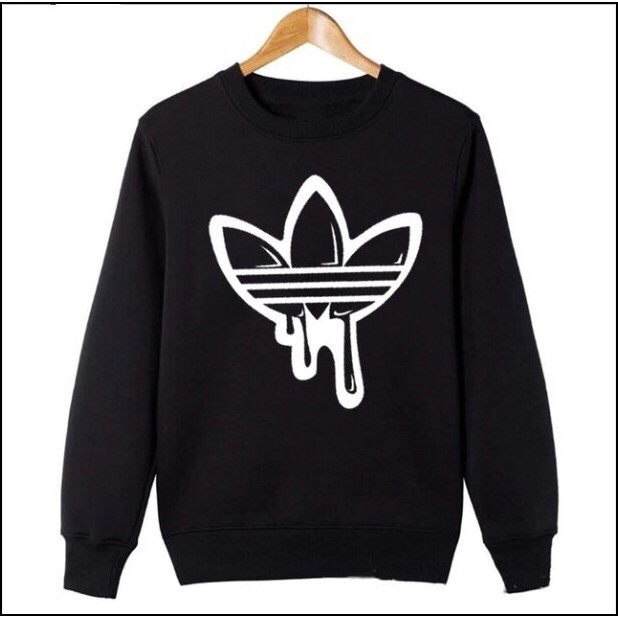 SWEATER SIZE XXL XXXL XXXXL ADIDAS JUMBO TNT FULL WARNA PINK PRIA/WANITA FLEECE TEBAL SIZE S-5XL