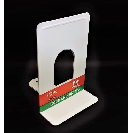 

SLM7 PEMBATAS BUKU BESI BESAR 8,5 INCH BOOKEND BESAR HITAM PUTIH SANDARAN BUKU MAGAZINE HOLDER