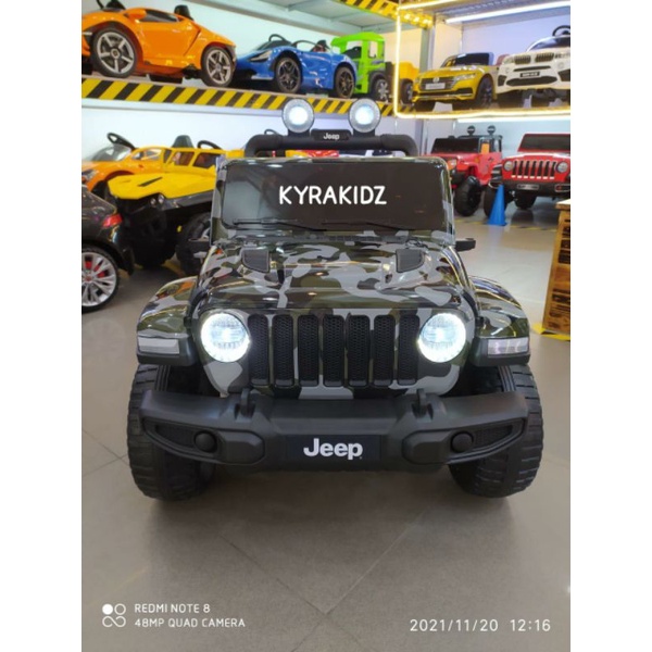 Mainan Mobil Aki Rubicon Lisensi