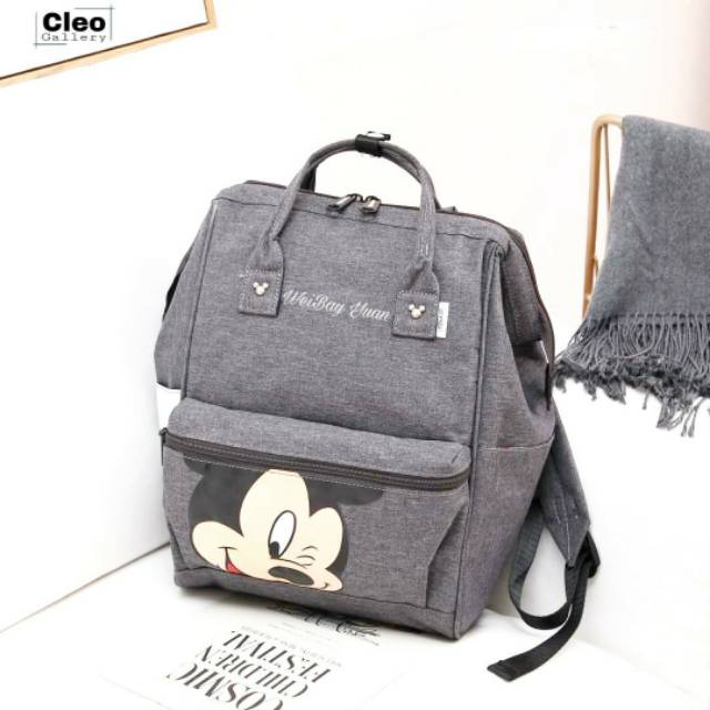 TAS RANSEL MICKEY MOUSE NIQABIS