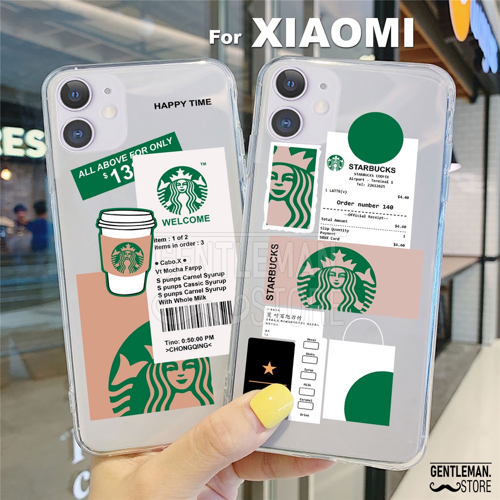 CASE CLEAR PRINT XIAOMI REDMI 6A 7 8 9A 9C 9T 10 NOTE 7 8 8 PRO 9 9 PRO 10 10 5G 10 PRO 10S 11 4G 11 5G 11T 5G 11 PRO 5G 11 PRO+ 5G