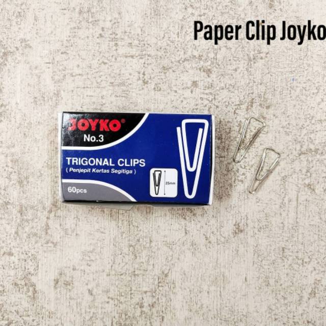 

Paper Clip / Penjepit Kertas Joyko No.3