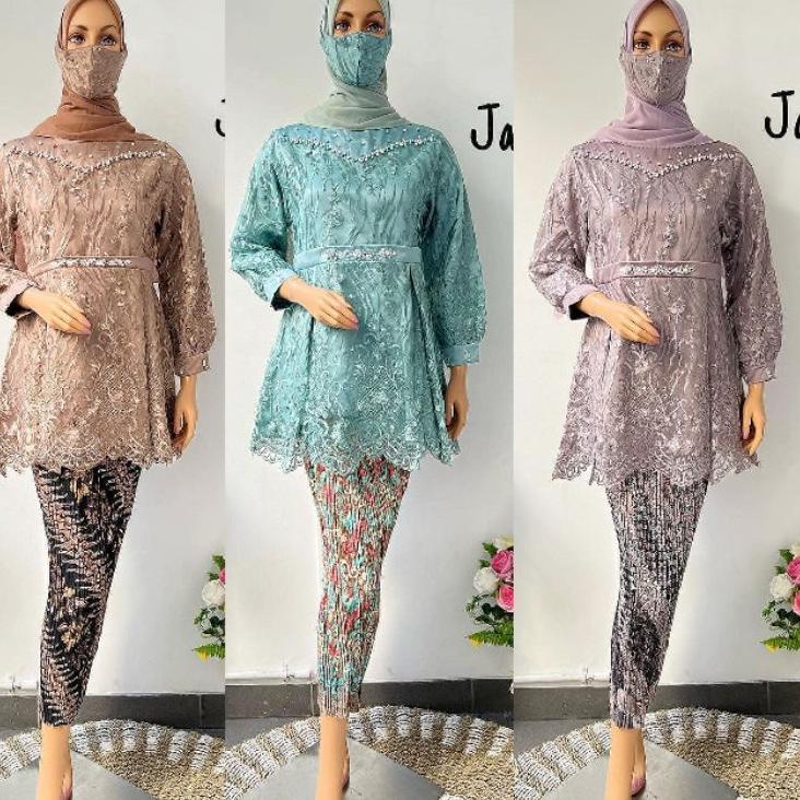 Lagi Tren.. Shabira Tunik > Setelan Kebaya Burkat / Kebaya Tunik / Kebaya Remaja / Kebaya Modern / K