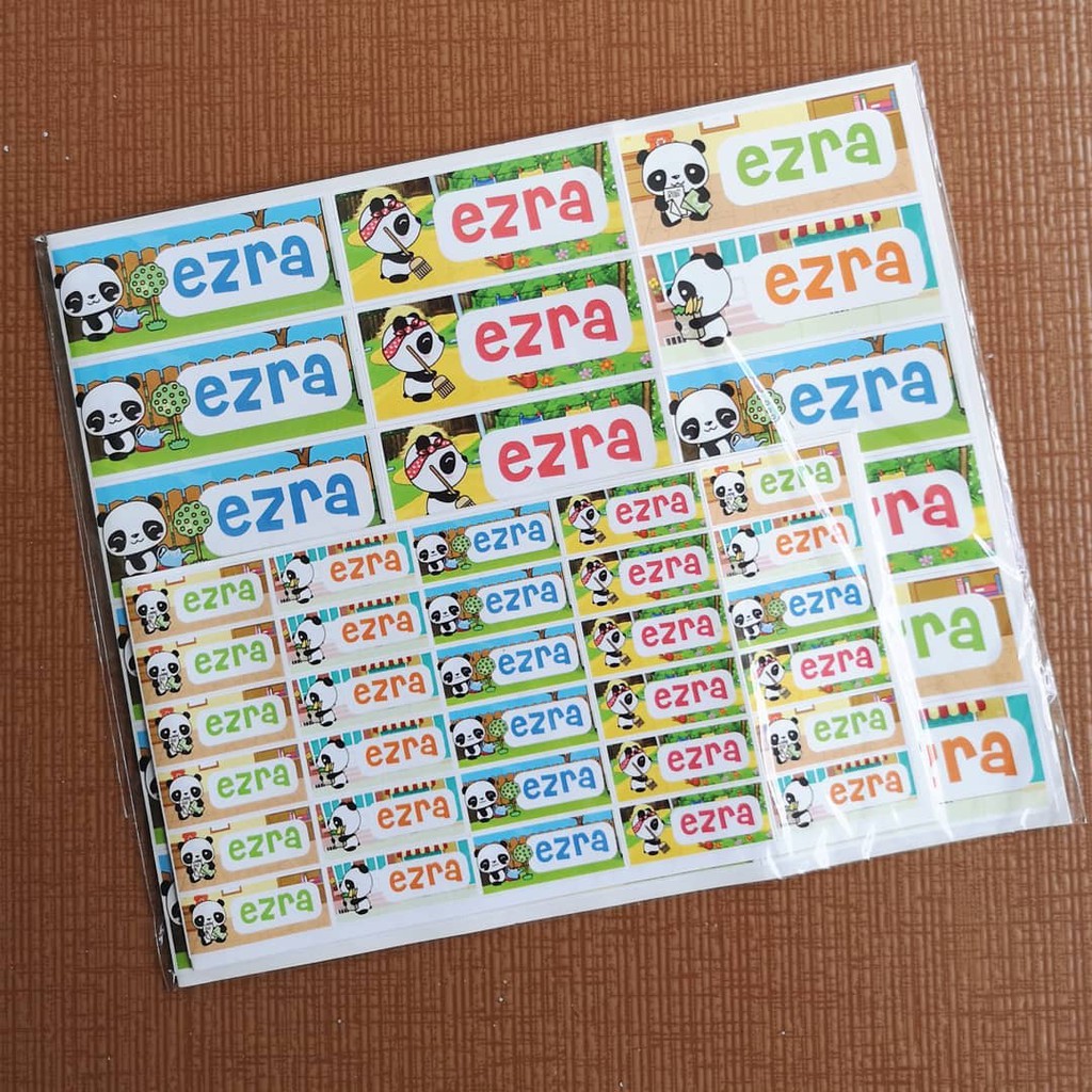 

Label Nama DESAIN SUKA SUKA - Cute Panda