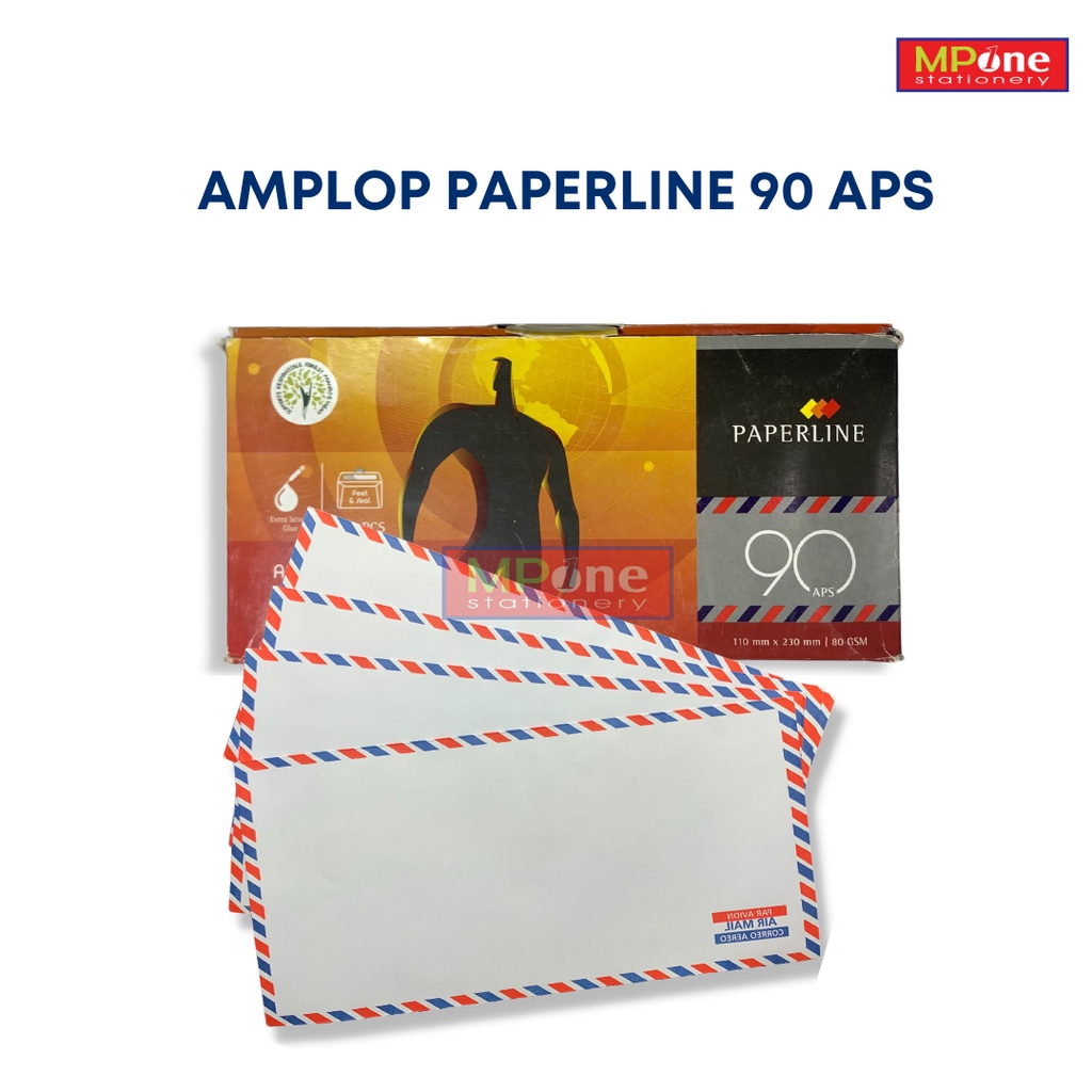 

(1PACK) Amplop Paperline 90 APS / Amplop Envelope / Amplop Ukuran Besar ISI 100Lembar