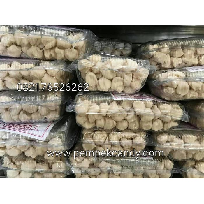 

Pempek Candy Paket 2pcs Tekwan Kering Bumbu