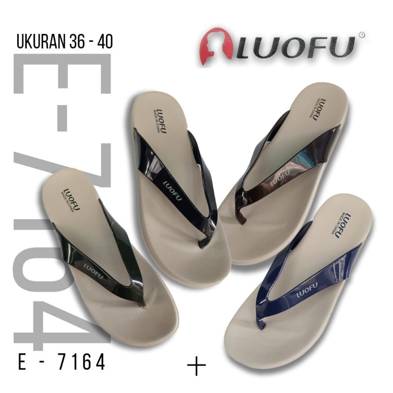 Sandal jepit wanita LUOFU E-7164
