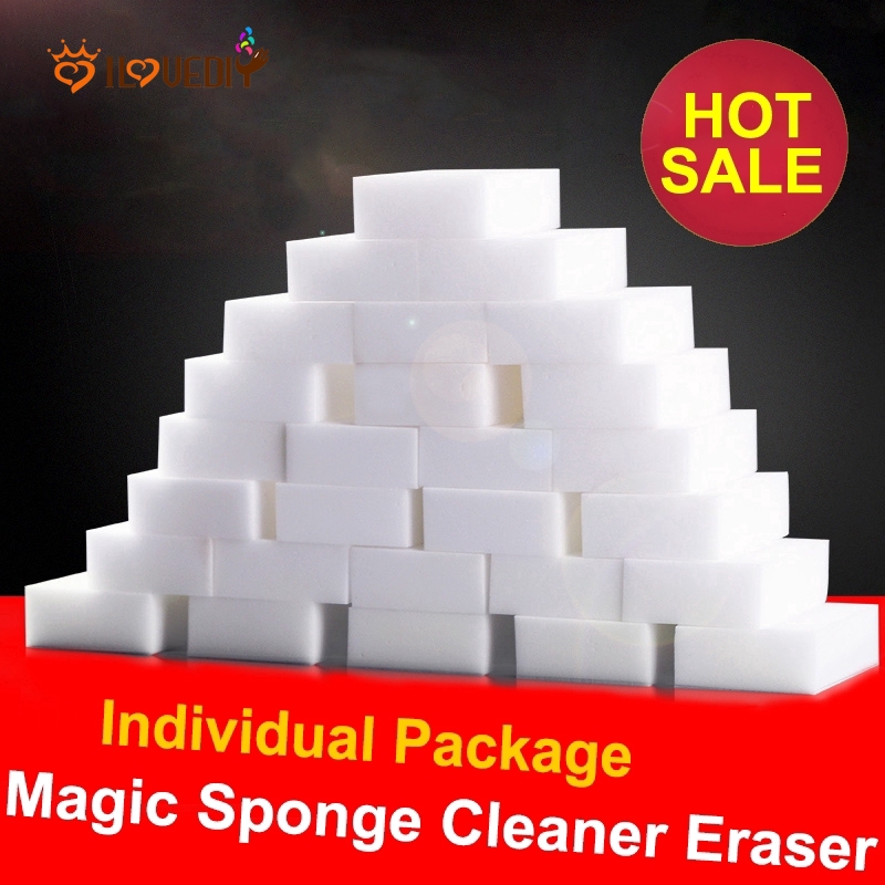 Alat Pembersih Magic Nano Sponge Penghapus Melamin Multifungsi Untuk Kantor Dapur Kamar Mandi