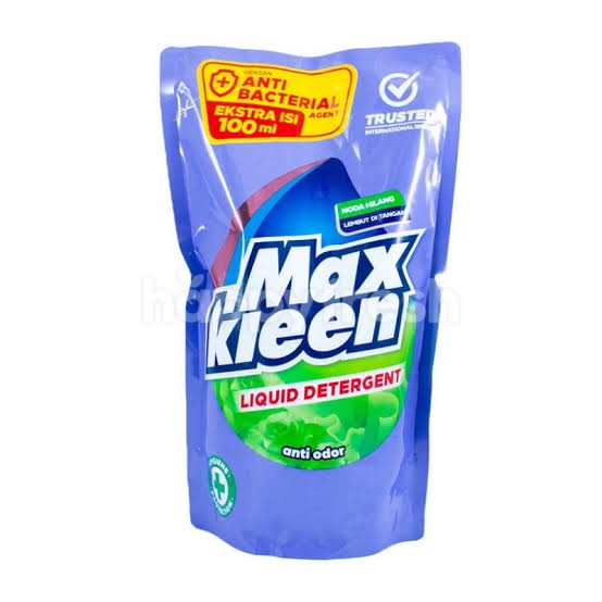 MAX KLEEN LIQUID DETERGENT 600+100ml Anti Odor Colour Protection