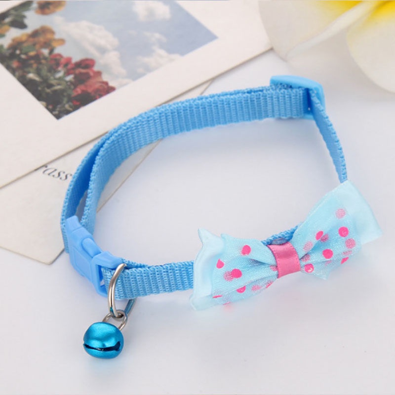 Kalung Kucing PITA Motif Lonceng Murah Lucu Aksesoris Untuk Anjing Cat Kelinci Colar Collar Babahcat