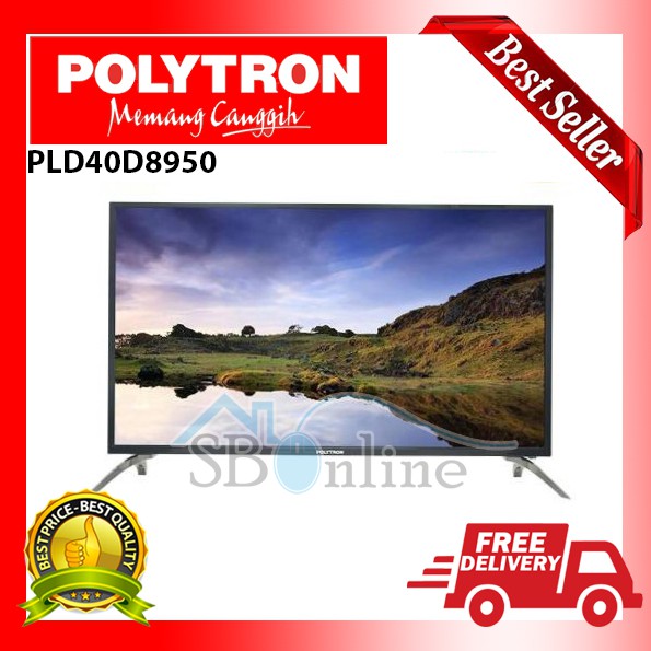 POLYTRON LED TV 40 Inch - PLD40D8950