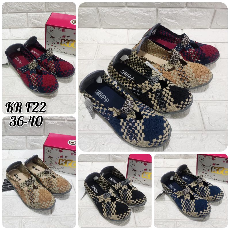 sepatu rajut/sepatu anyaman /sepatu kiddo rajut F22