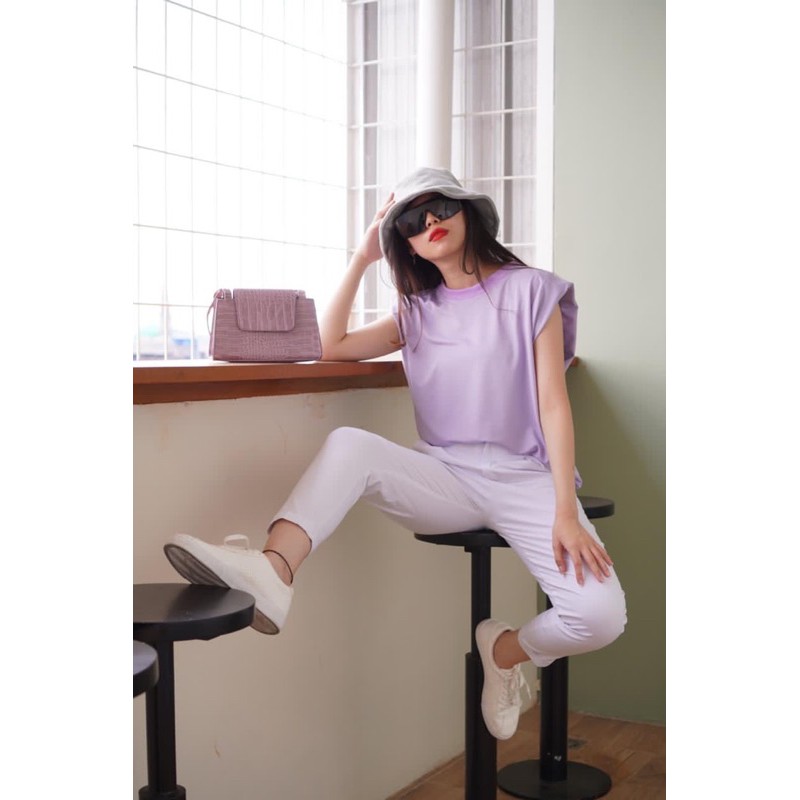 ARSYA PADDED TOP / ATASAN KAOS WANITA