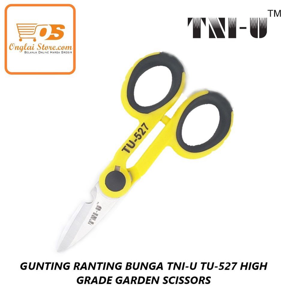 Gunting Ranting Bunga Tni-U Tu-527 High Grade Garden Scissors (Harga Promo)