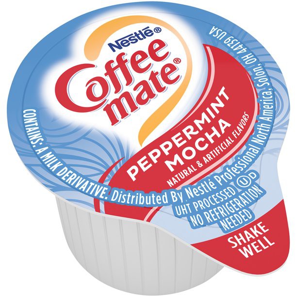 Usa Coffee Mate Peppermint Mocha Liquid Coffee Creamer Singles Shopee Indonesia