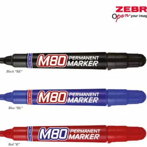 

ZEBRA M-80 PERMANENT MARKER