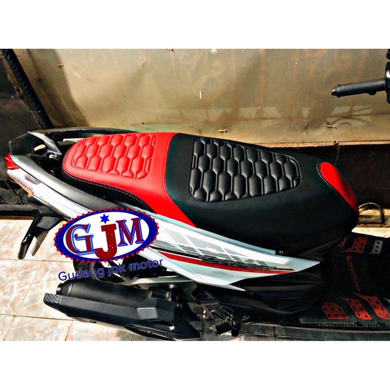 kulit jok model pres sarang tawon .vario#beat#nmax#pcx#aerox#adv