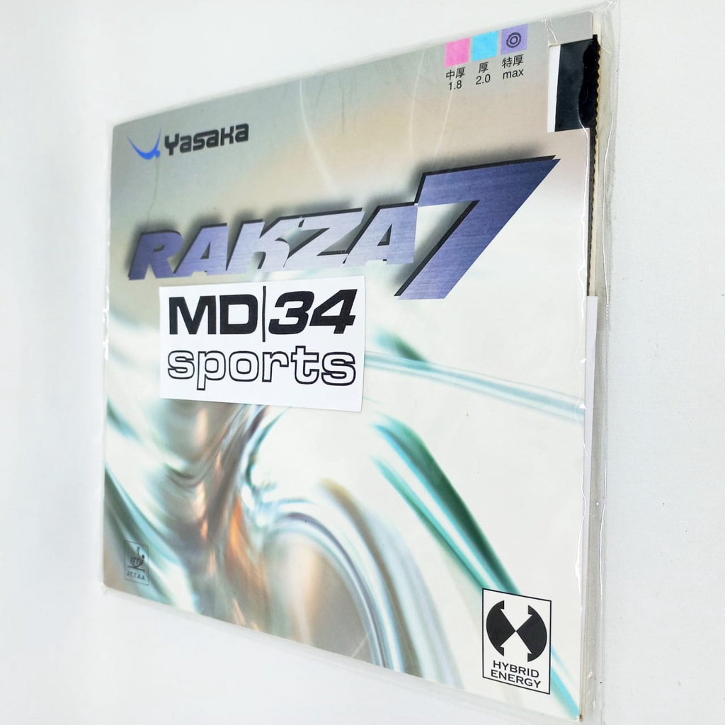 KARET YASAKA RAKZA 7 - Karet / Rubber / Bet pingpong