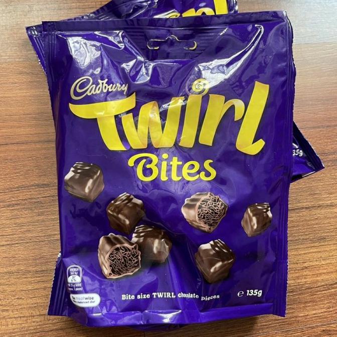 

TERLARIS CADBURY TWIRL BITES 135 GR MAKANAN & MINUMAN