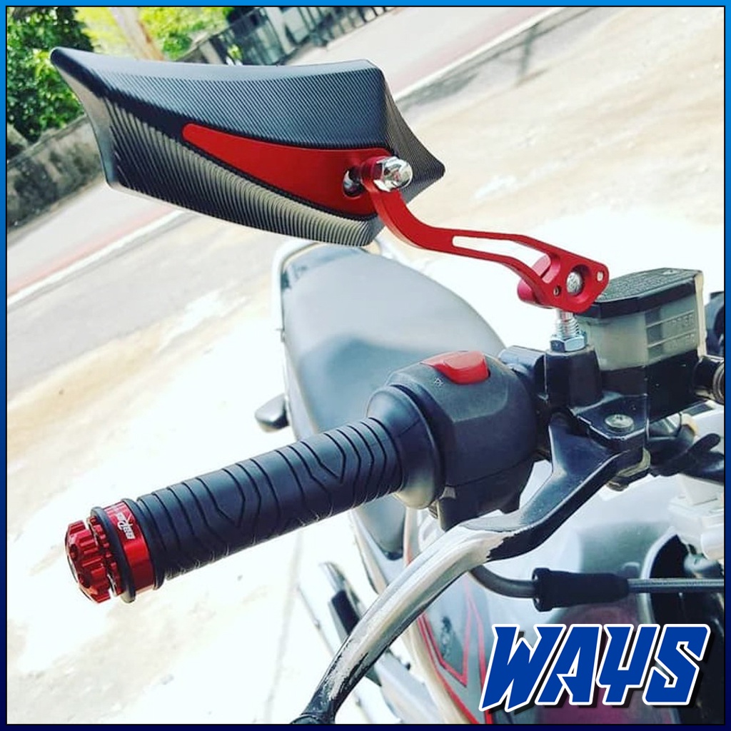 X036 | Spion Betman Batman Tomok Variasi Motor Supra 125 Mx King Mio Beat Vario Nmax CB 150R Vixion