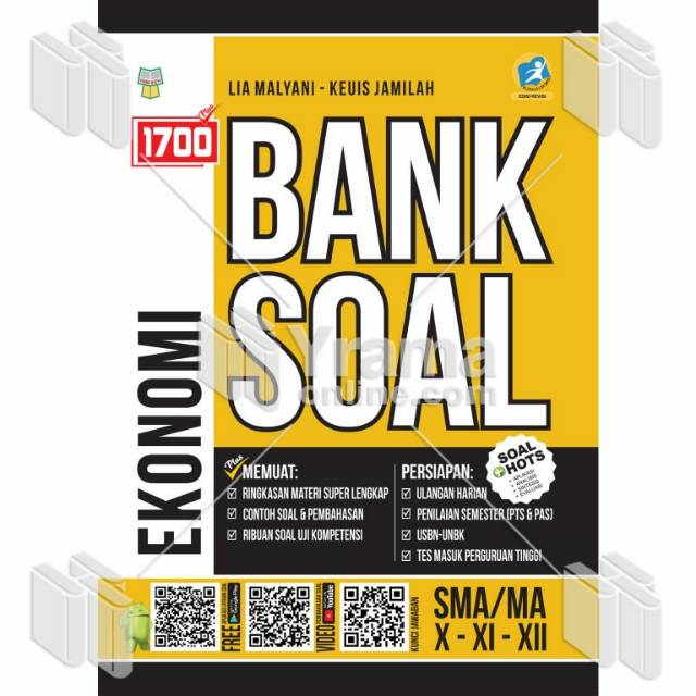 Buku Soal Sma 1700 Plus Bank Soal Ekonomi Sma Ma Kelas X Xi Xii Shopee Indonesia