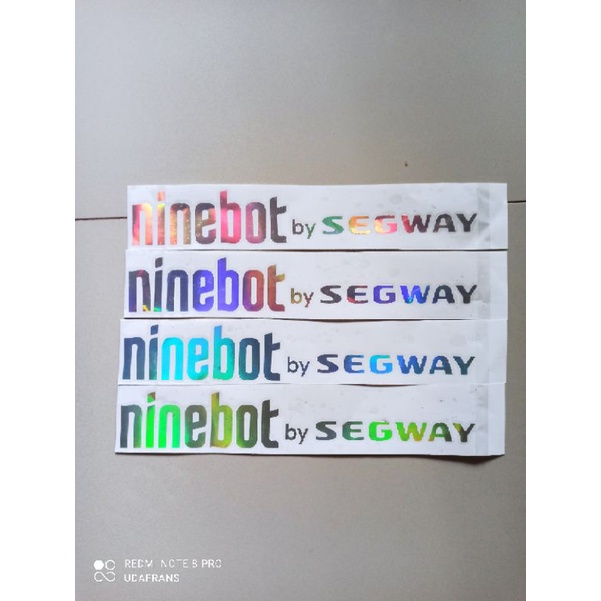stiker ninebot by segway