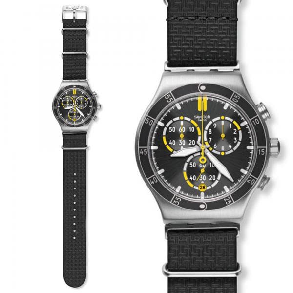 jam tangan / Watch_Id SWATCH ORIGINAL YVS422 ORANGE TEETH