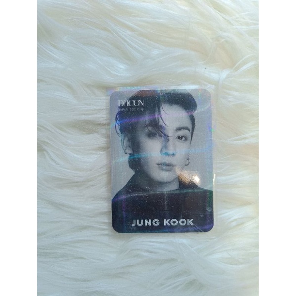 BOOKED - Photocard Jungkook Dicon Japan double sided pc BTS jk