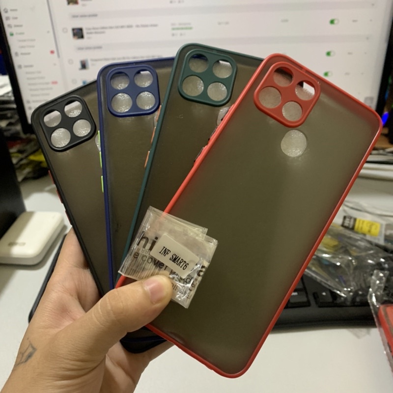 Case Dove Infinix Smart 6 New - My Choise Armor Matte Bumper Aero Macaron - CA