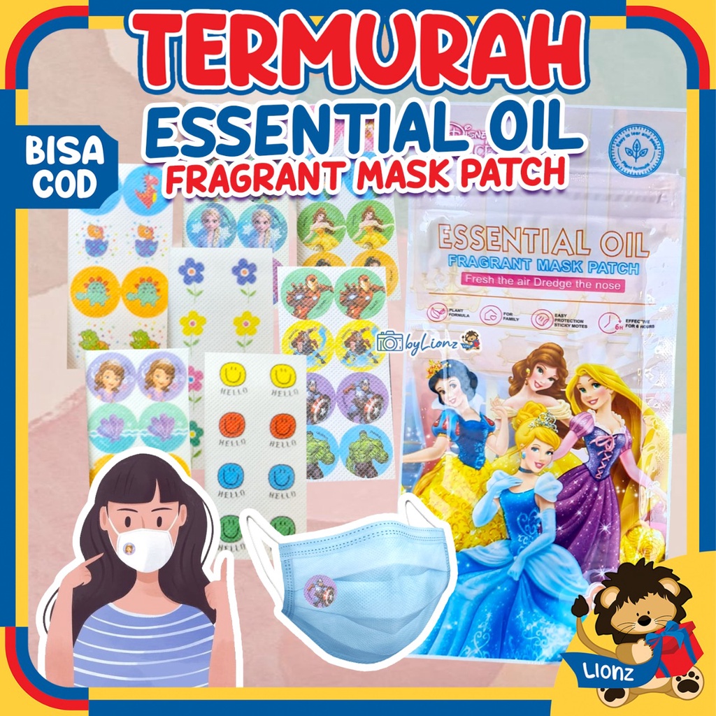 Masker Patch For Kids / masker patch karakter